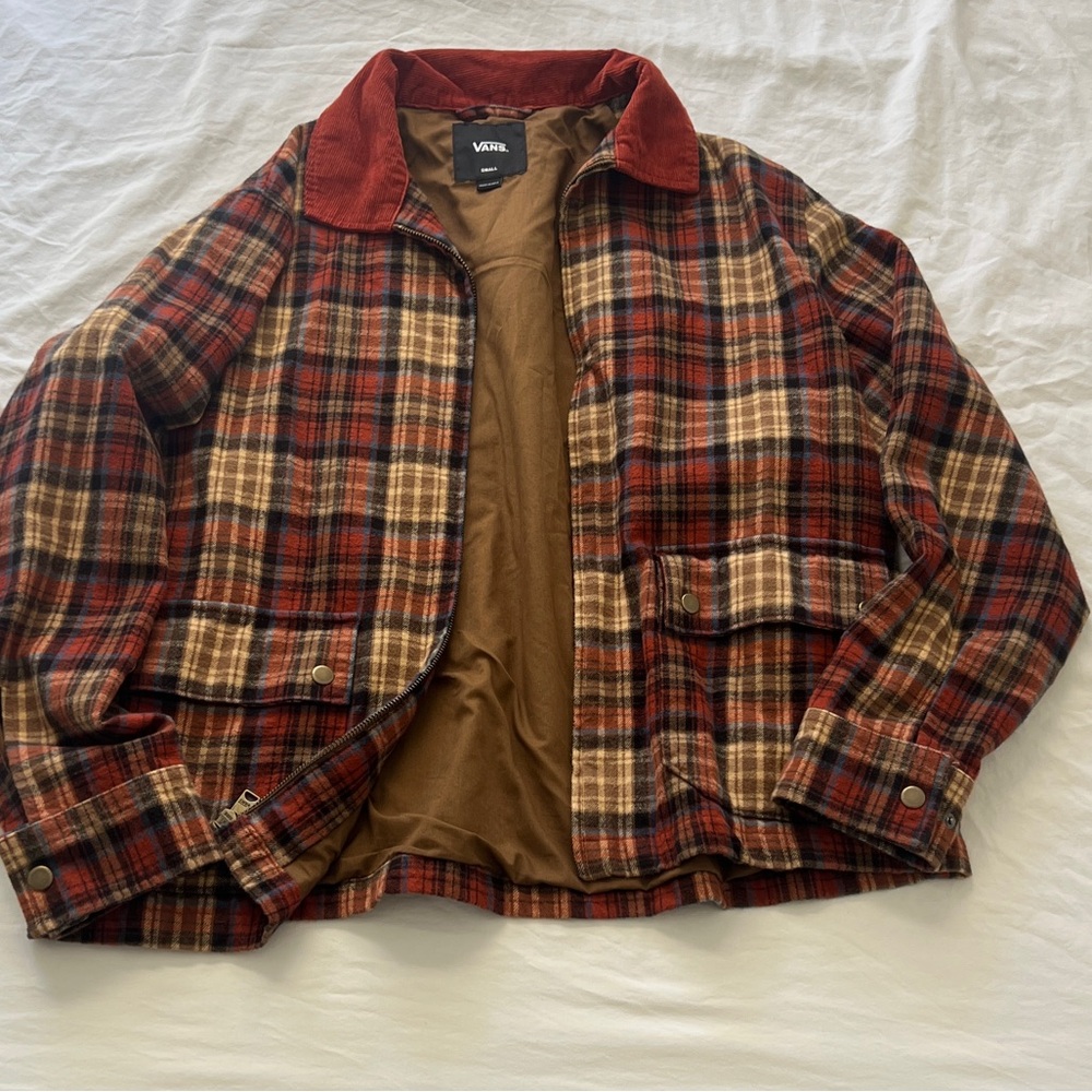 Vans plaid jacket